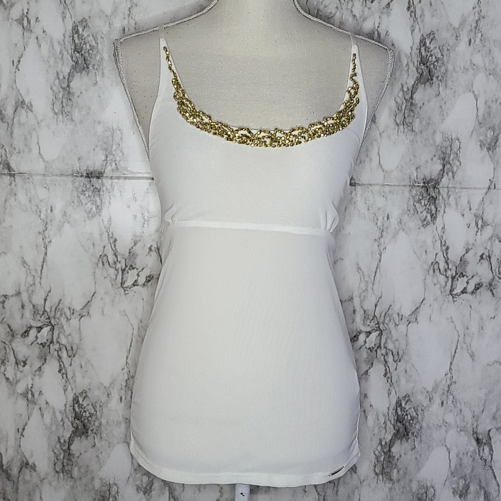 Artigli Italian beaded tank size large